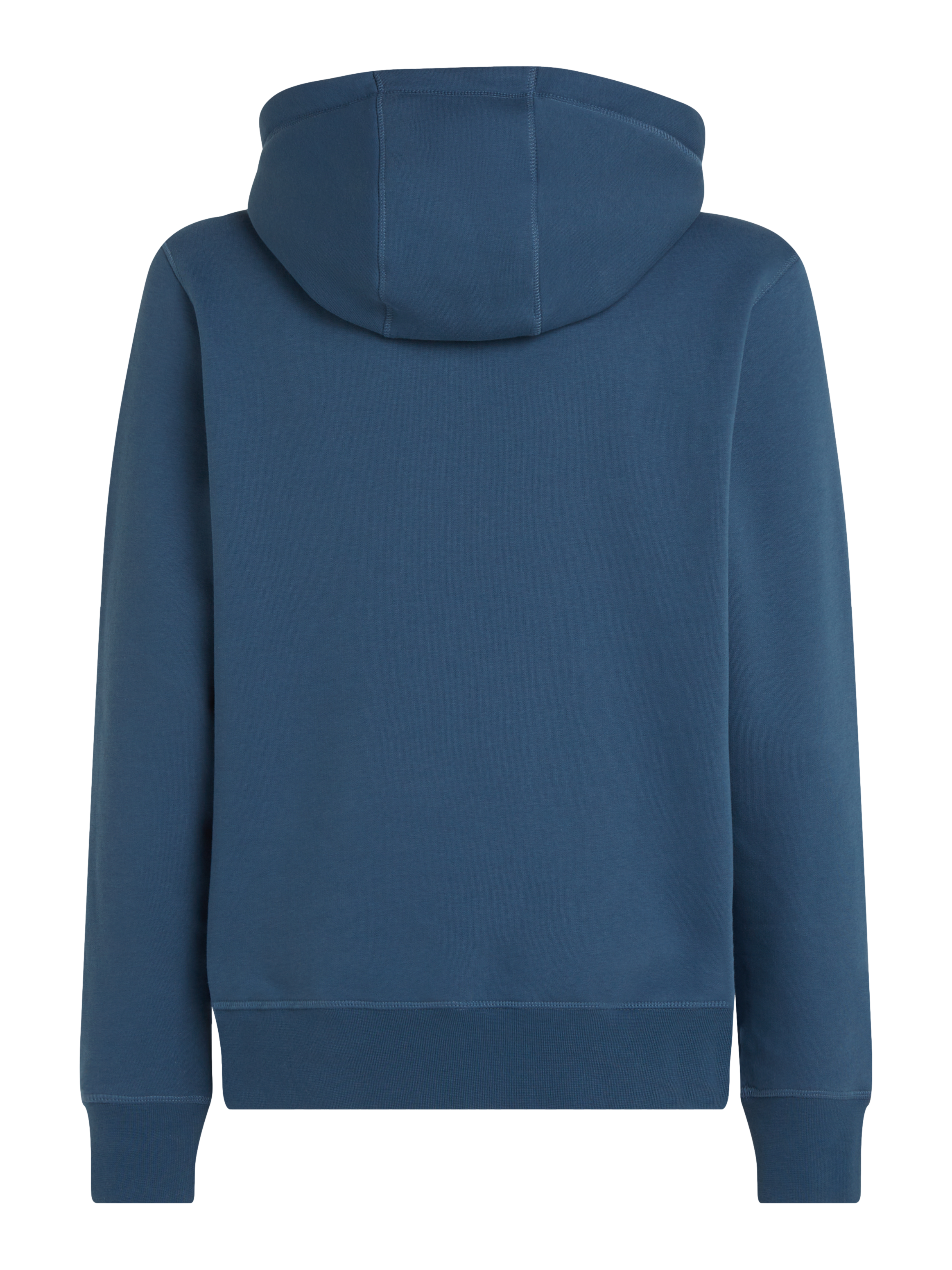 Regular fit sweater van katoenblend met capuchon | Blauw TOMMY HILFIGER Heren