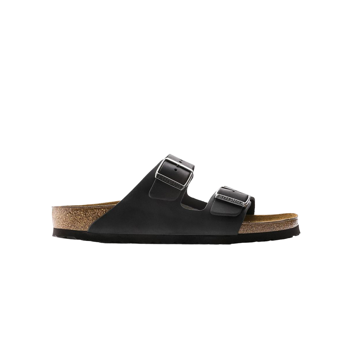 Faux leather sandals BIRKENSTOCK Black