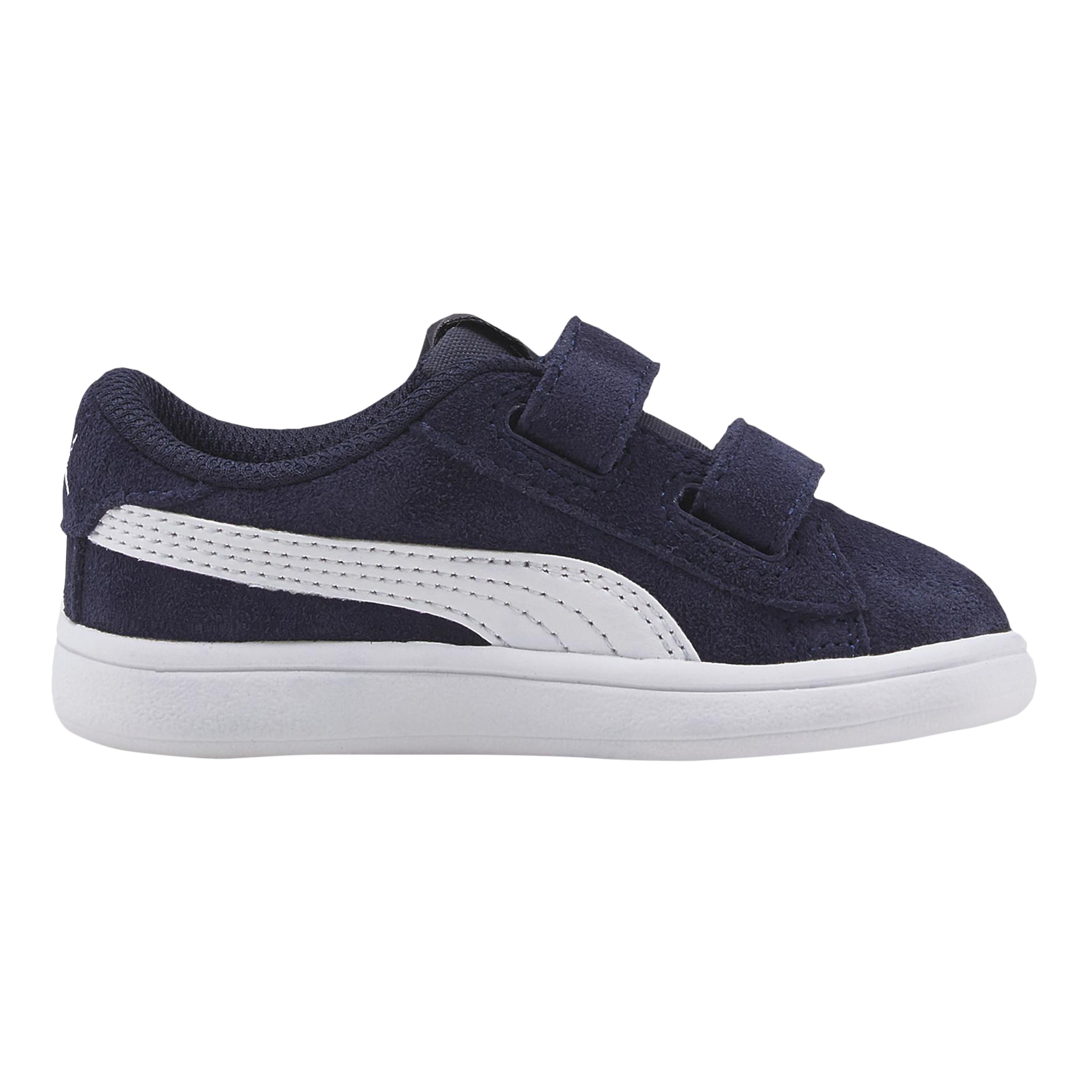 Kids leather sneakers Smash V2 SD PUMA Blue