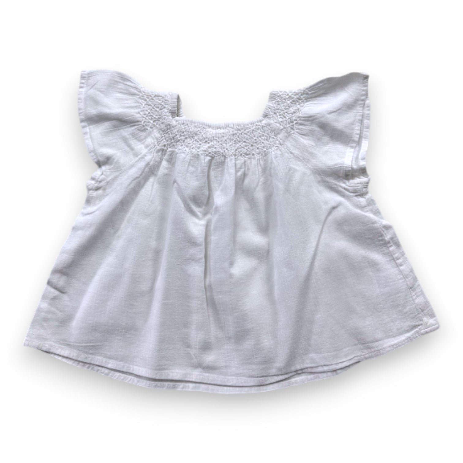 White Baby Blouse - 24 months BONTON - Seconde Main White