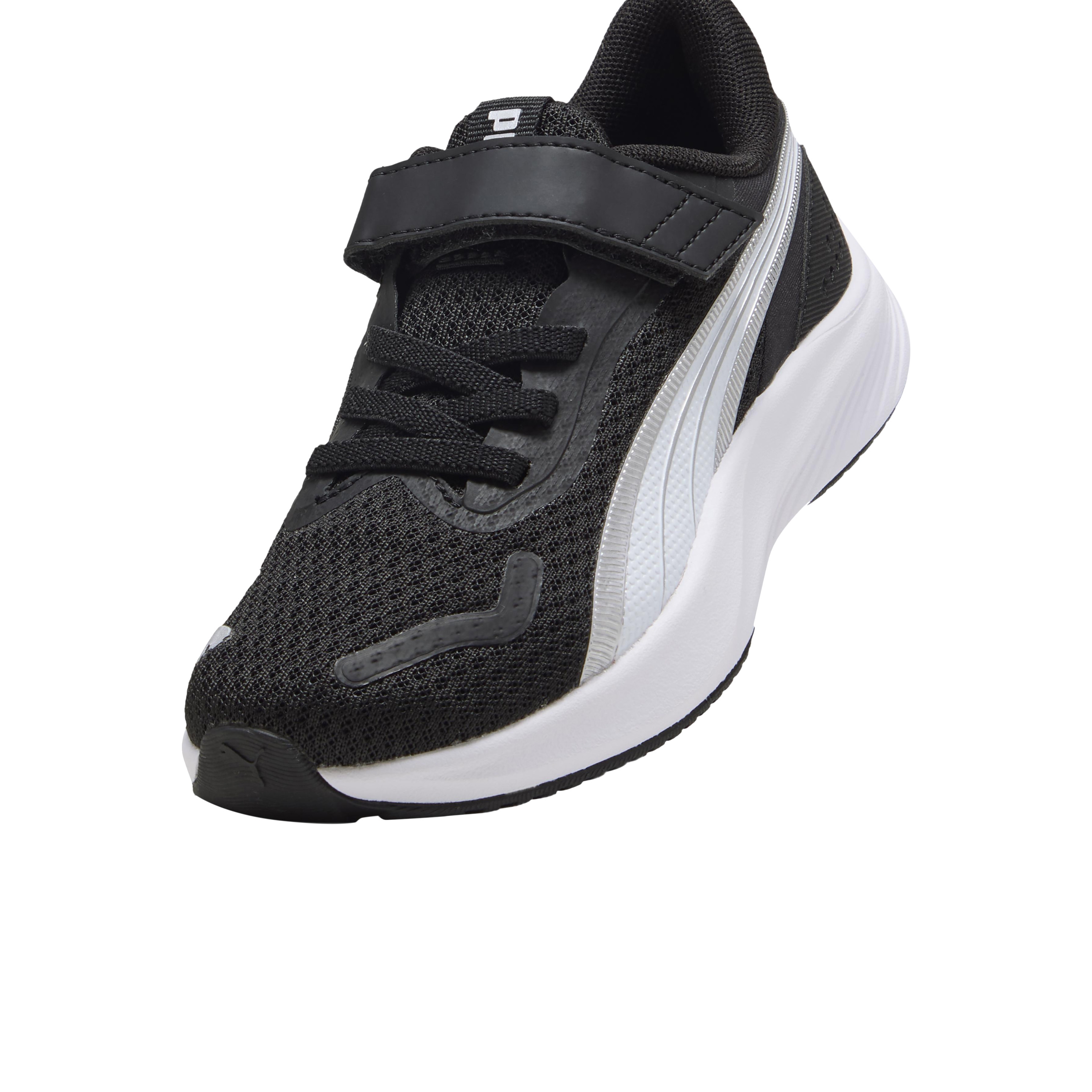 Children's sneakers with Velcro straps Pounce Lite AC PS PUMA Black
