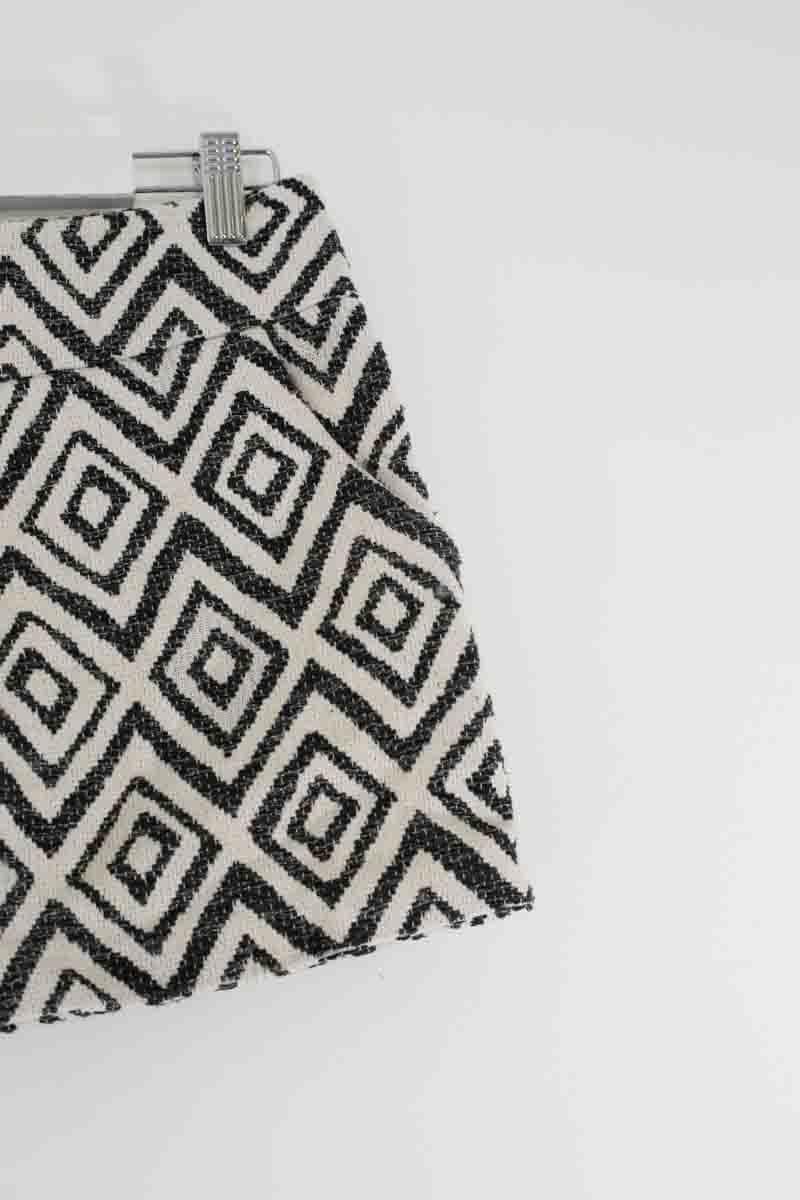 Cotton mini skirt SEZANE - Seconde main White