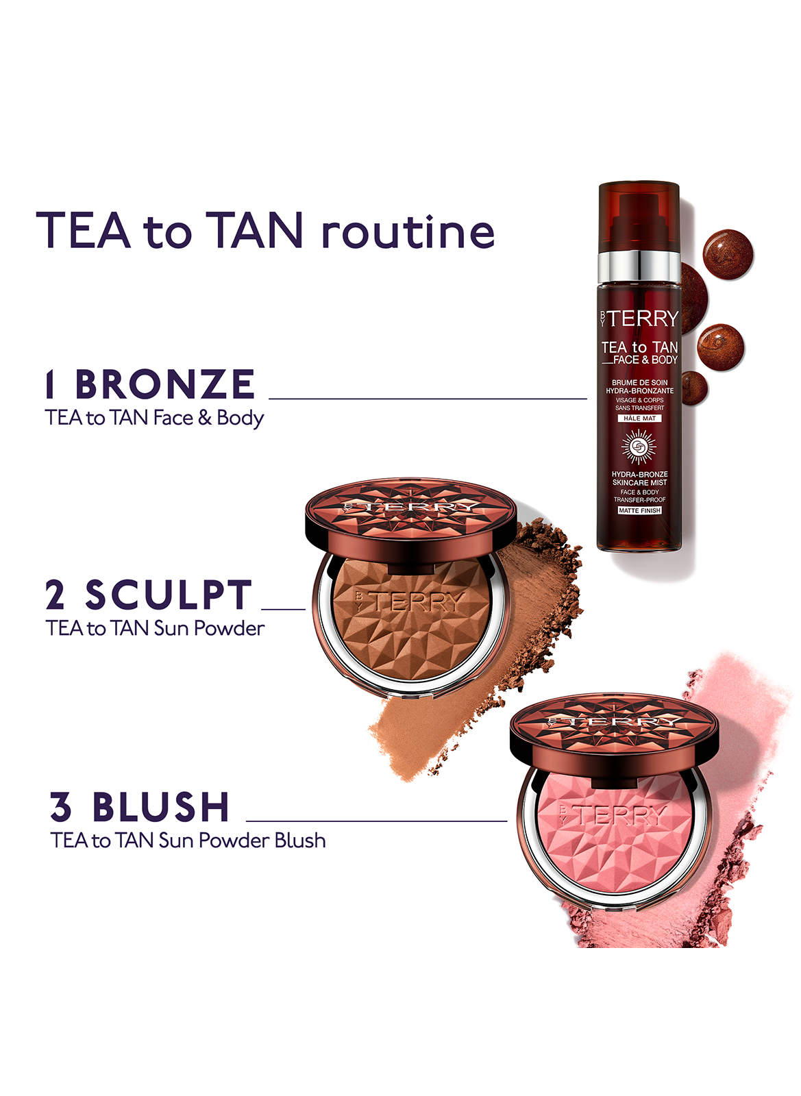 POUDRE DE BLUSH TEA TO TAN BY TERRY 2.melon melody