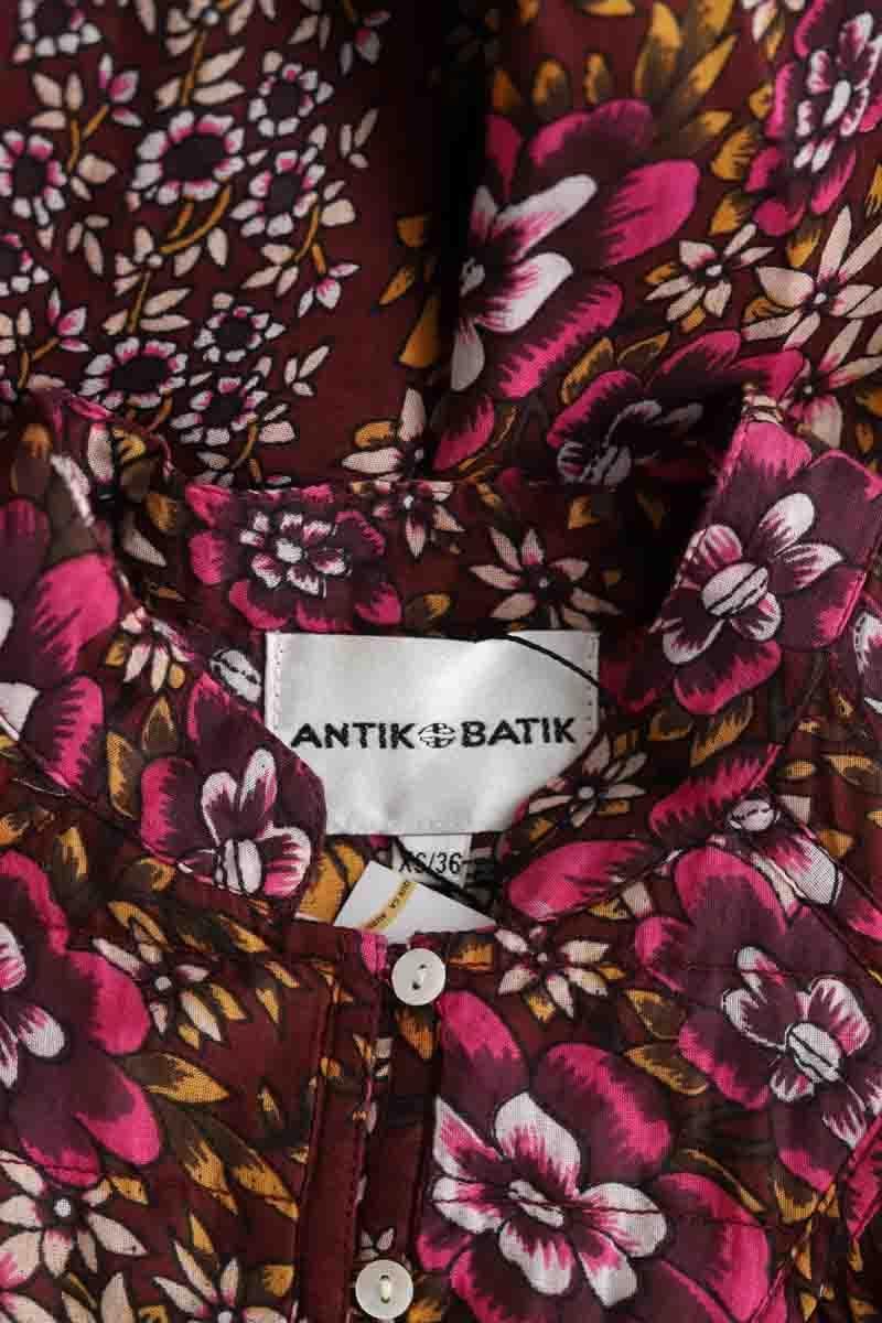 Cotton dress ANTIK BATIK - Seconde Main Red