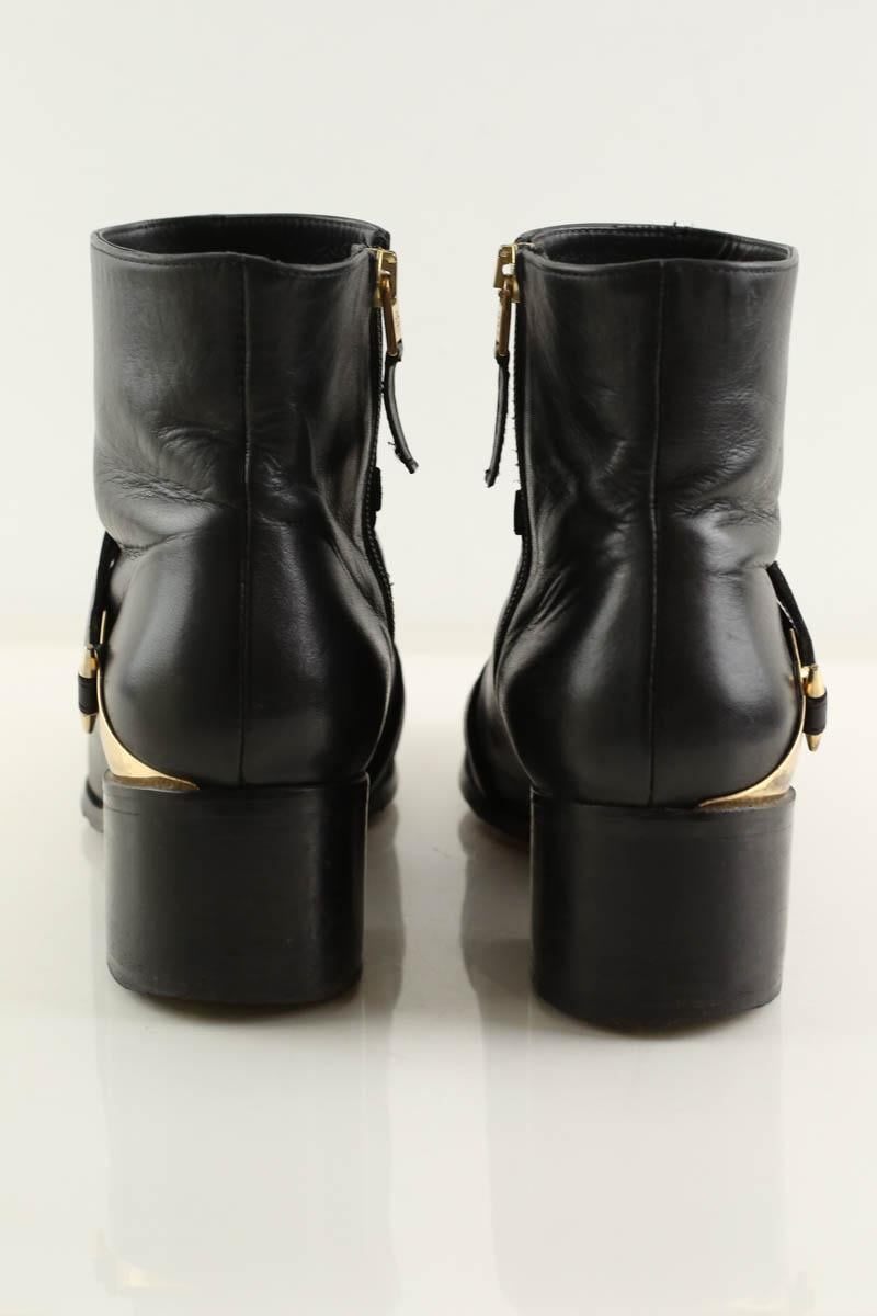 Albert leather boots LK BENNETT - Seconde Main Black