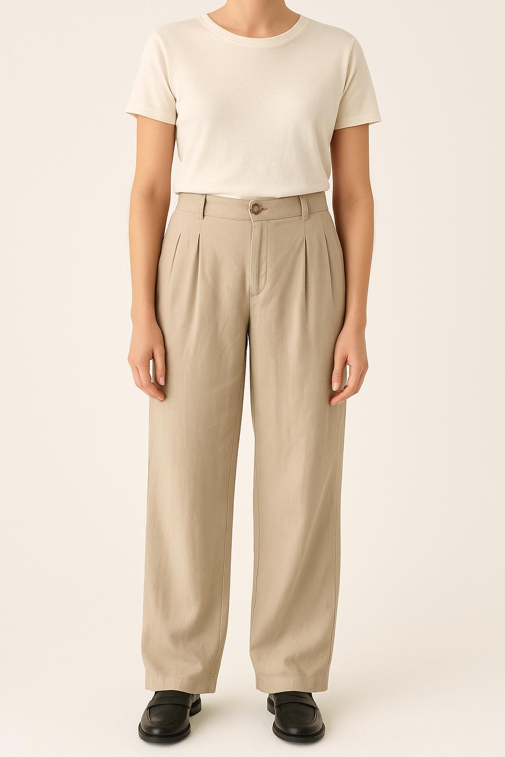 PANTS ORTA - Seconde main Beige