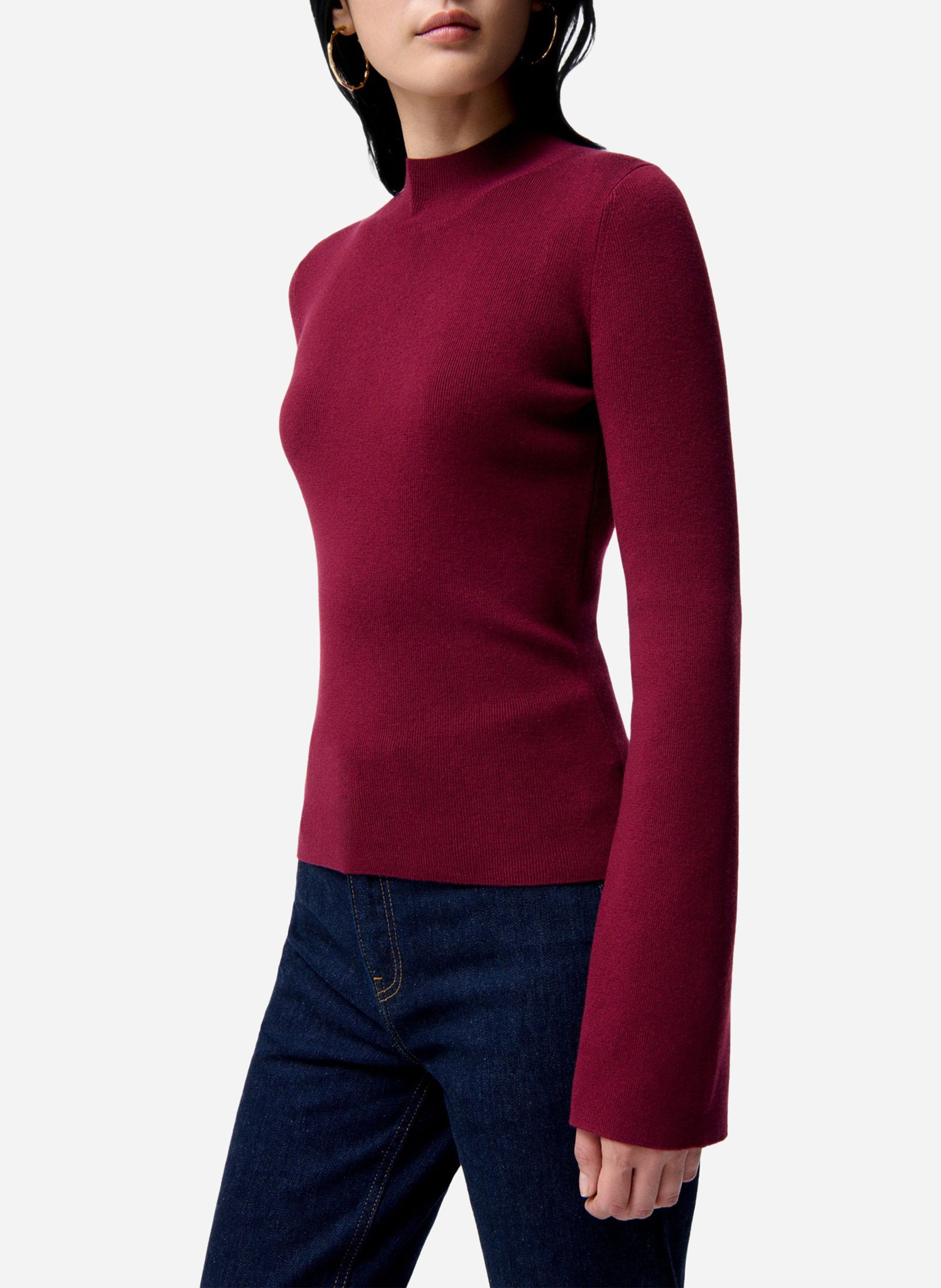 Alpaca wool sweater Red