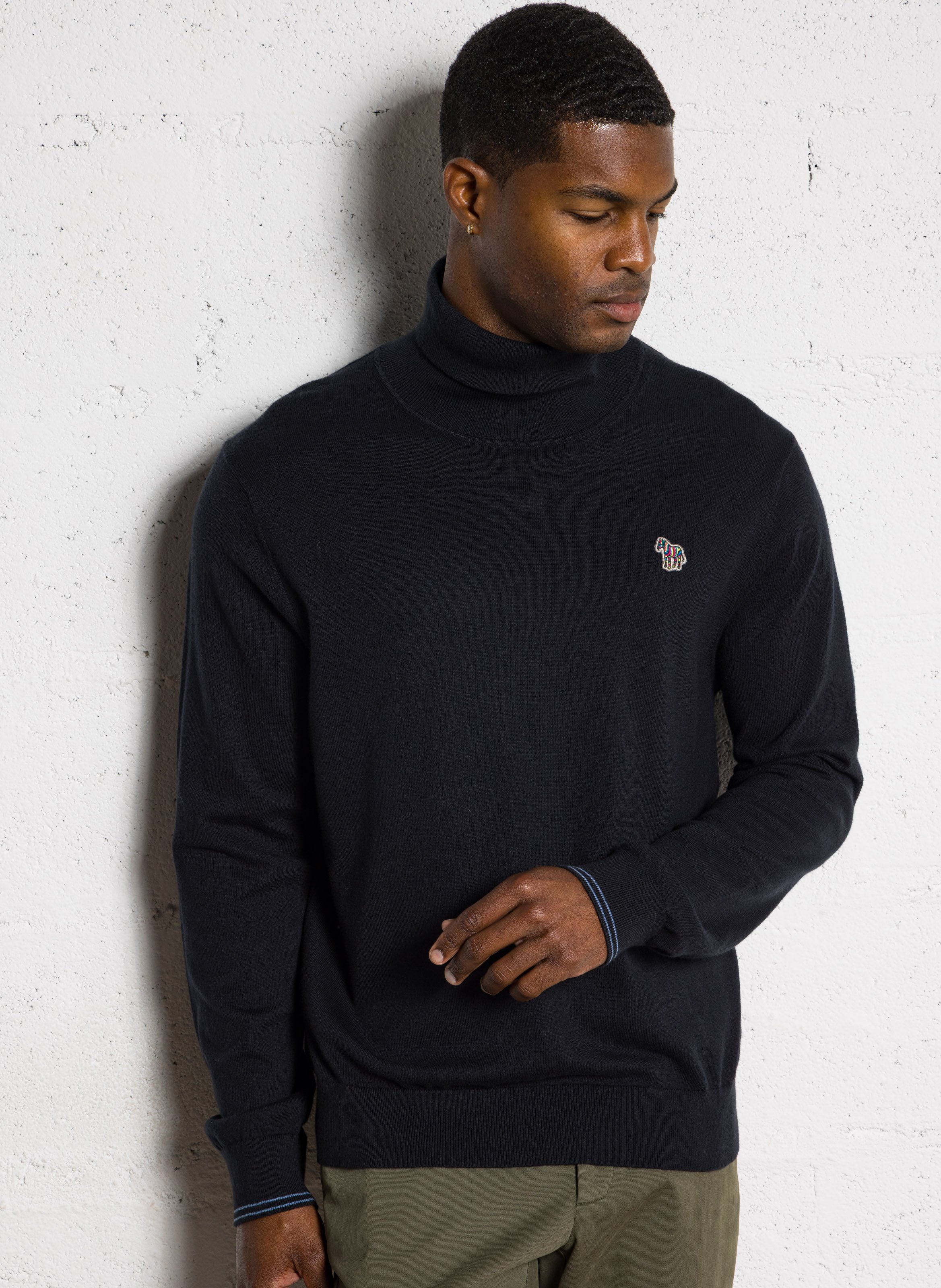 Cotton-blend turtleneck sweater PAUL SMITH
