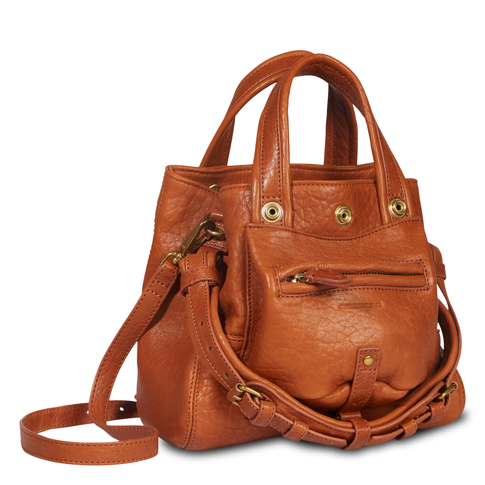 Sac bandoulière en cuir JEROME DREYFUSS Marron