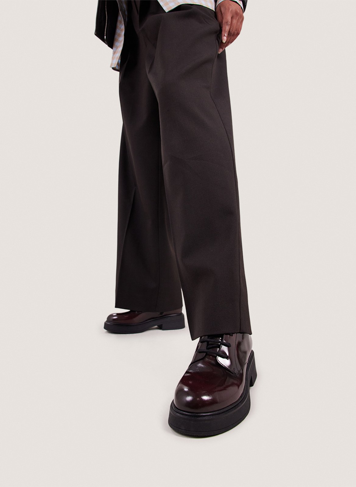 Graham patent leather ankle boots Red