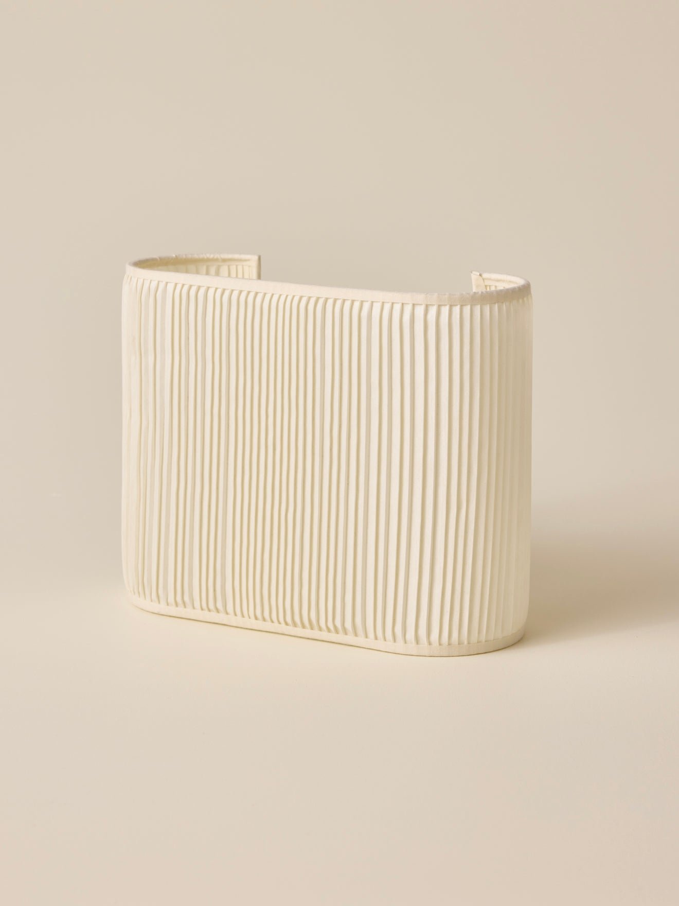 Applique ovale plissée CYRILLUS Blanc