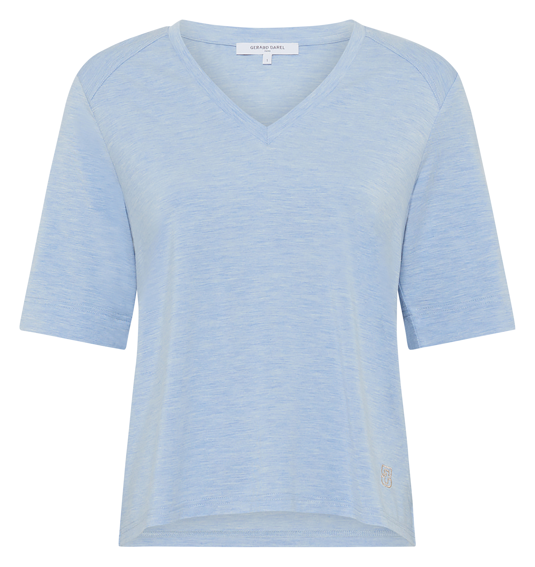 Weites T-Shirt mit V-Ausschnitt GERARD DAREL Blau