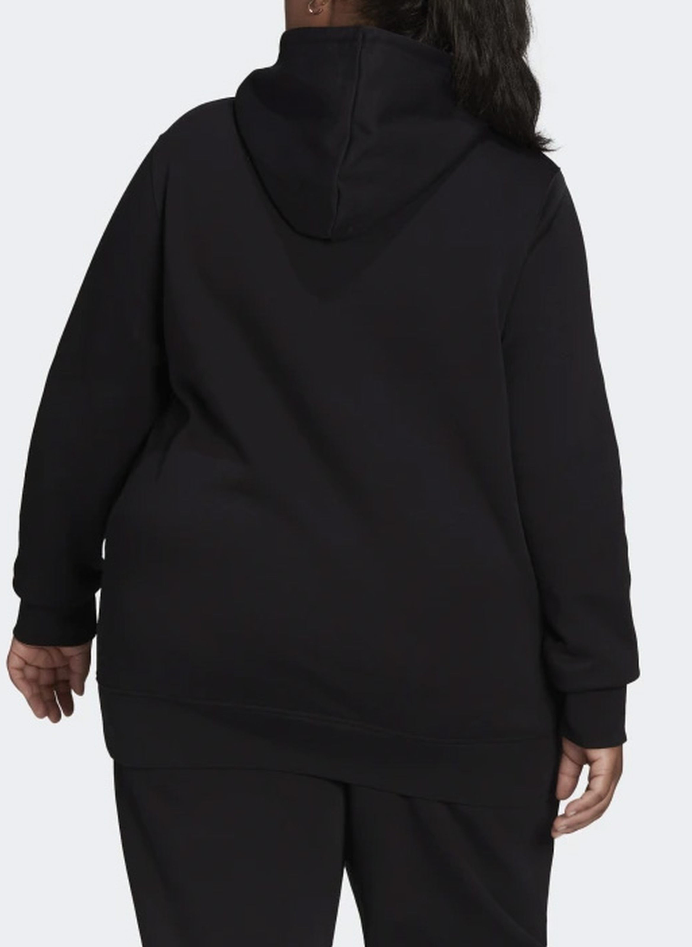 T-shirt scollo tondo ricamata in cotone ADIDAS Bianco