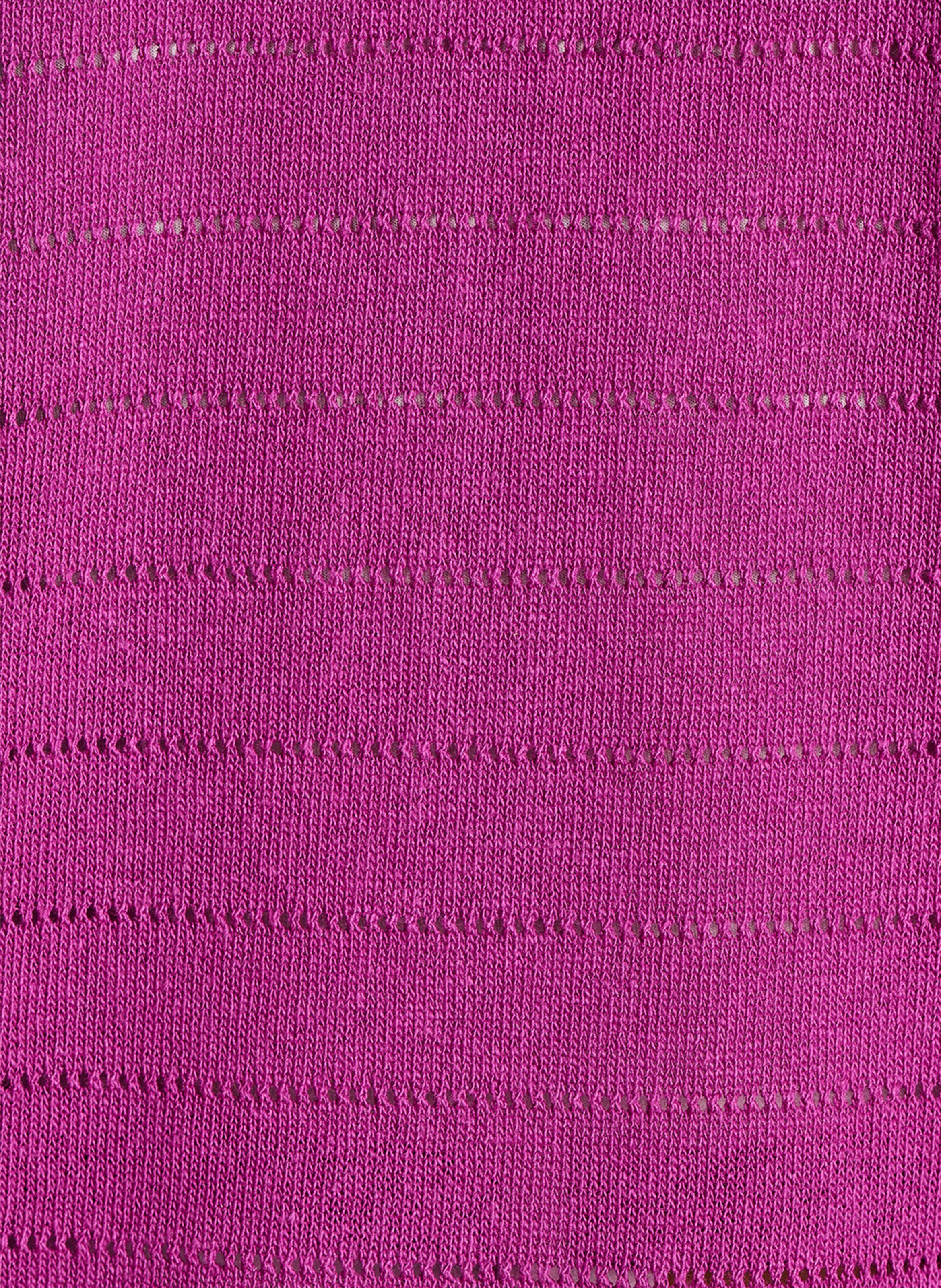 Strickjacke aus Baumwoll-Mix LA FEE MARABOUTEE Violett