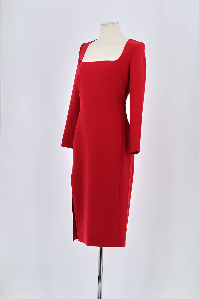 Robe TARA JARMON - Seconde Main Rouge