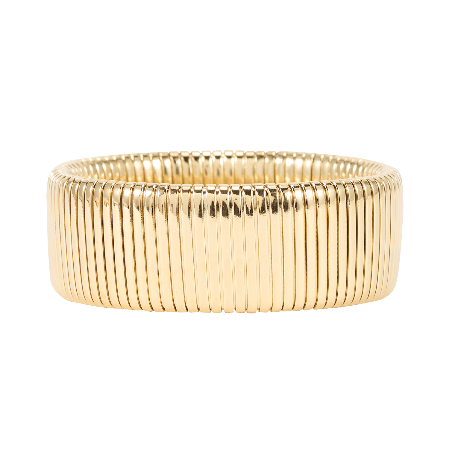 Steel bracelet AU PRINTEMPS PARIS Golden