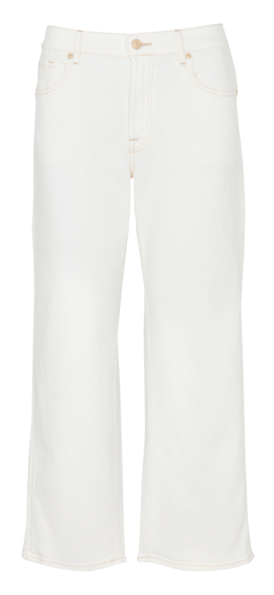 Chino van katoenmix 7 FOR ALL MANKIND Wit