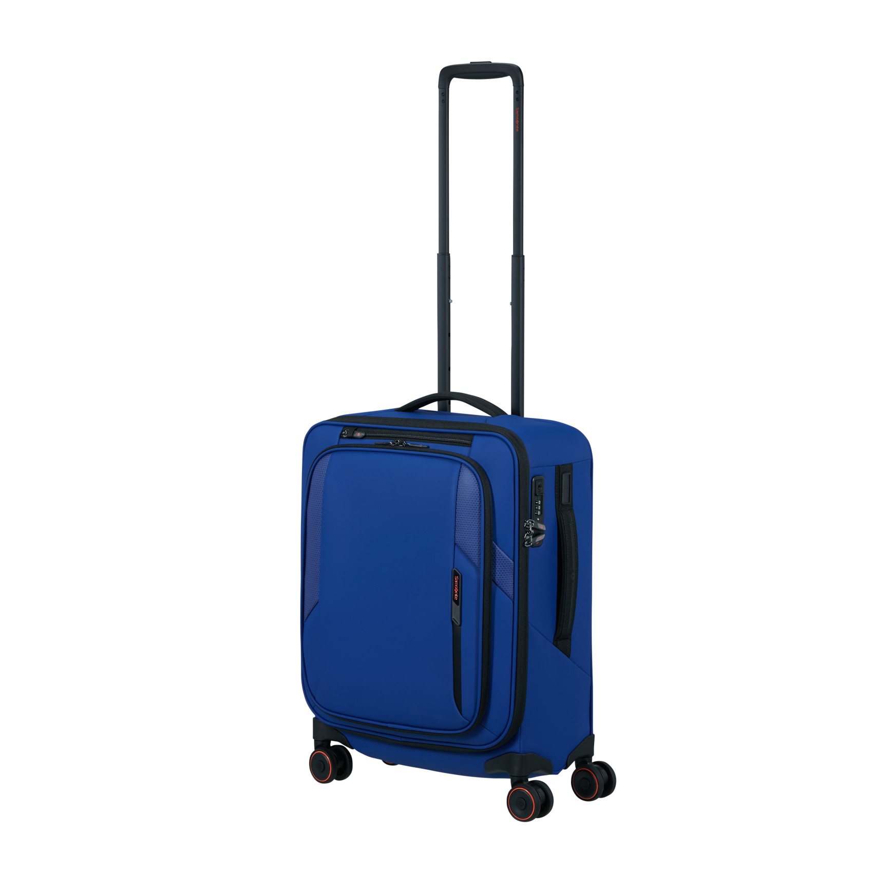 Glazed 4-wheel carry-on suitcase size S SAMSONITE Blue