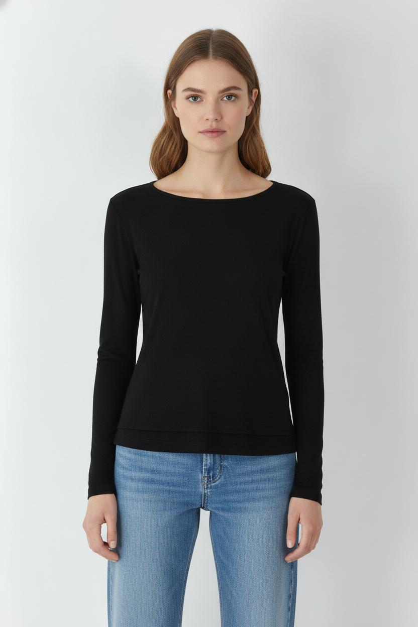 Top & tank top COMPTOIR DES COTONNIERS - Seconde main Black