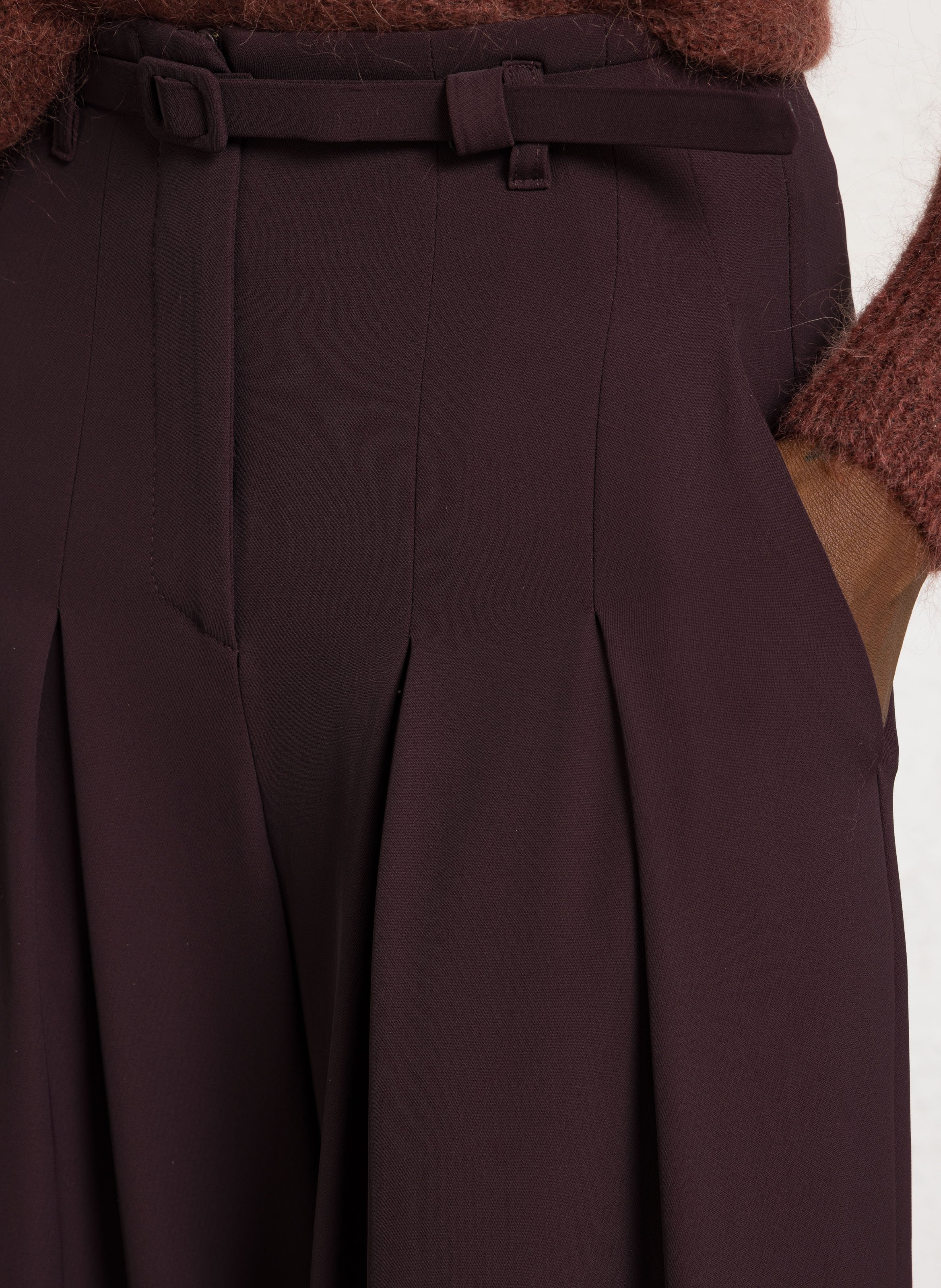 Wide-leg pants IMPERIAL Black