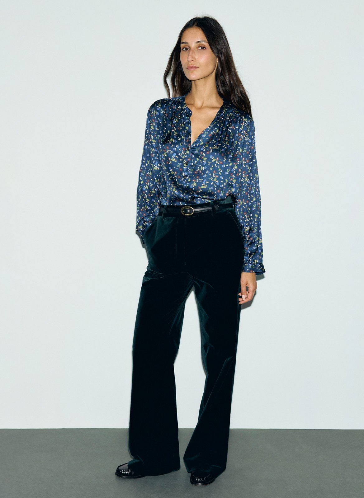 Henley blouse GERARD DAREL Blue