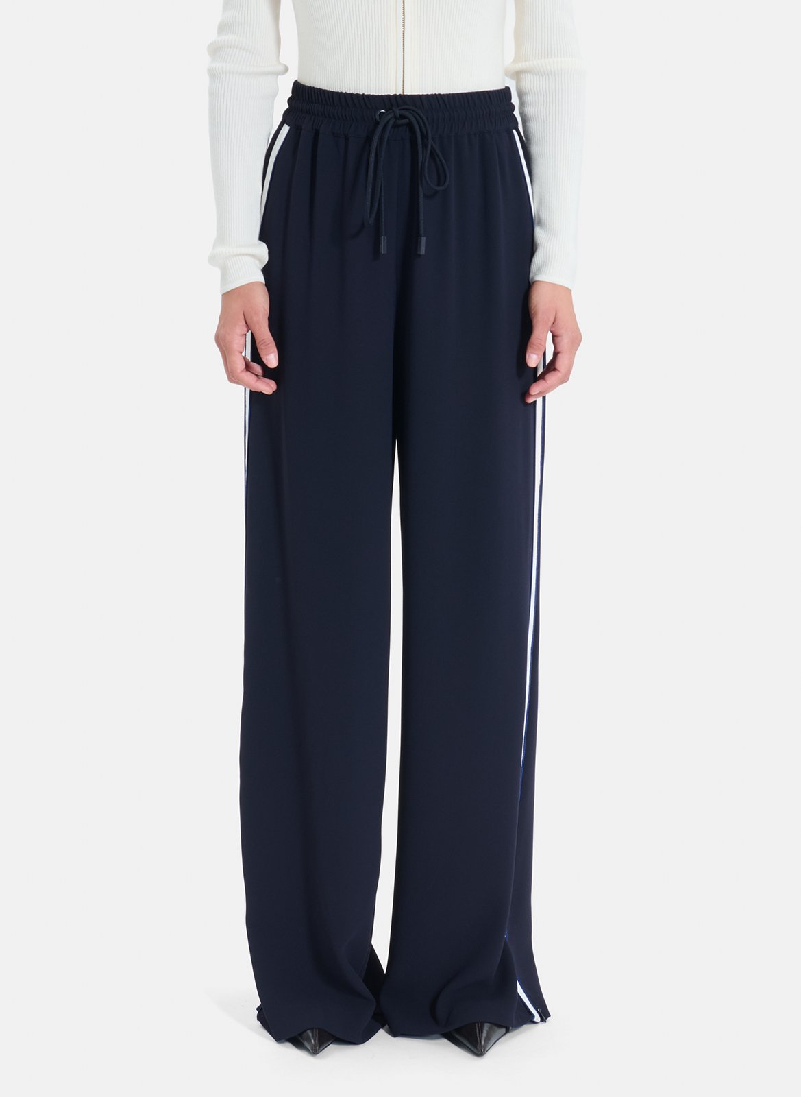 Wide leg straight joggers ZAPA Blue