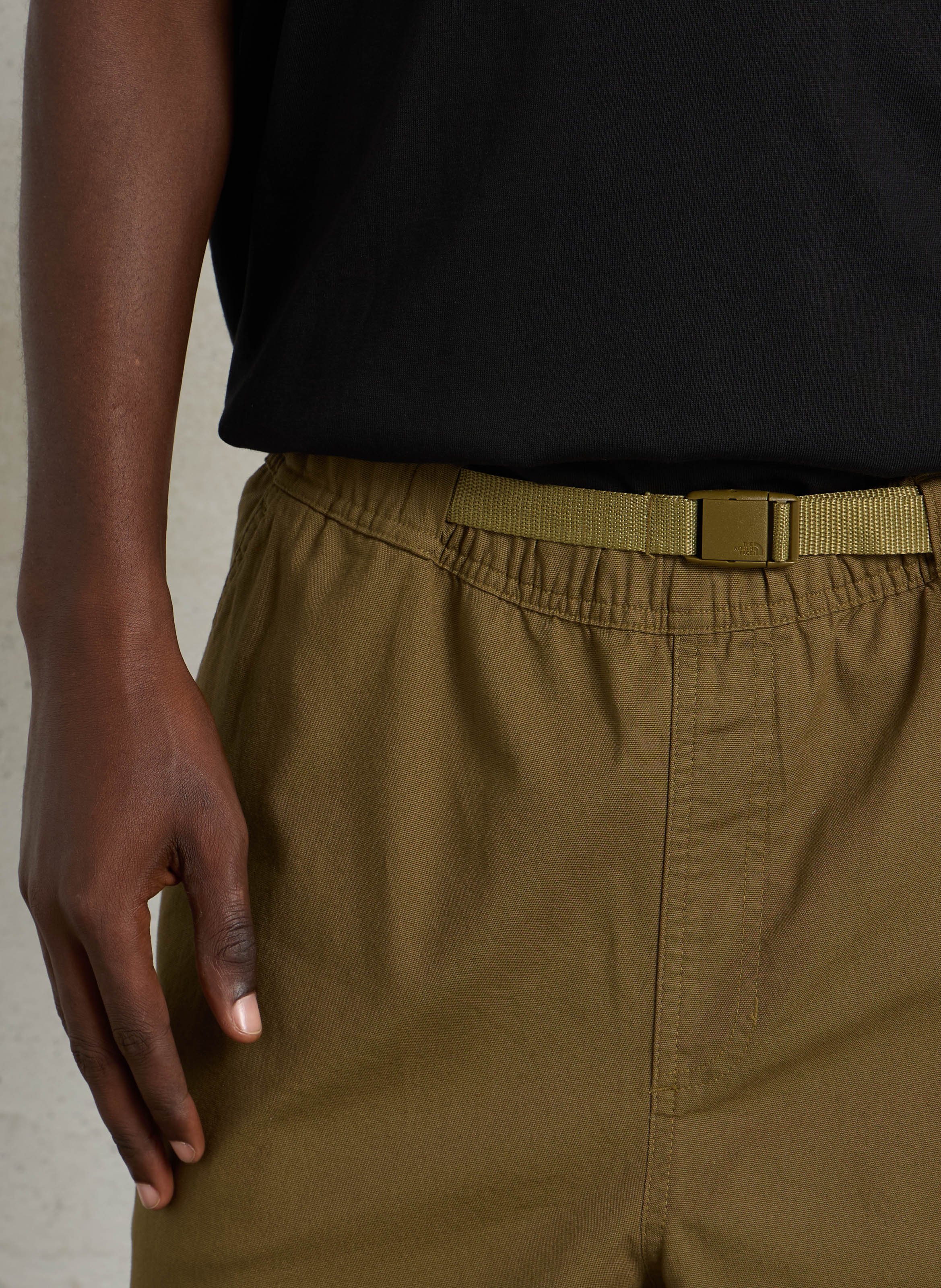 Loose-fit cotton-blend pants THE NORTH FACE Khaki