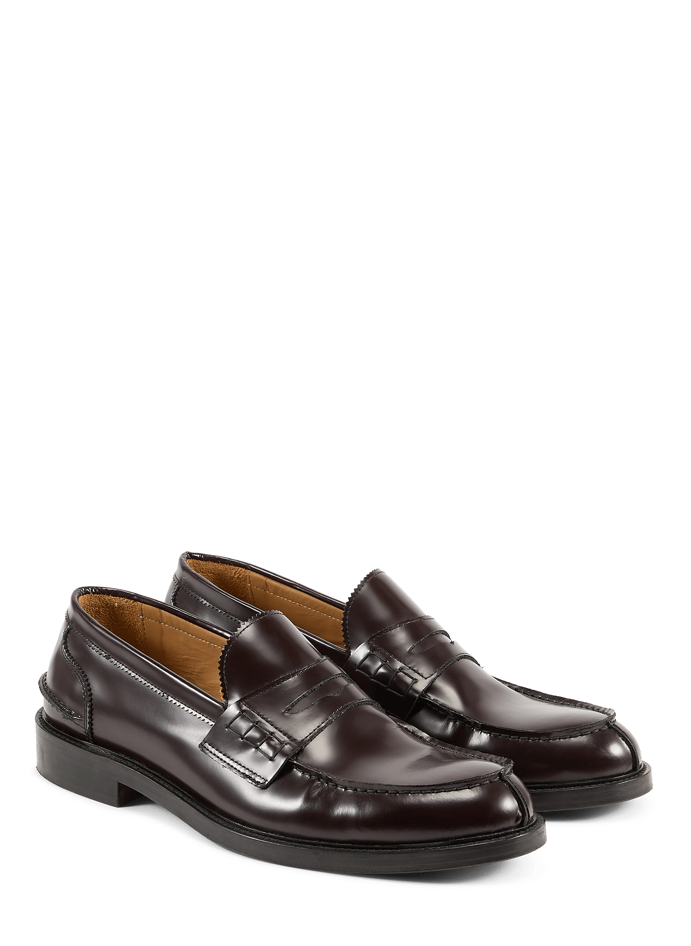 Leather loafers SAISON 1865 Red