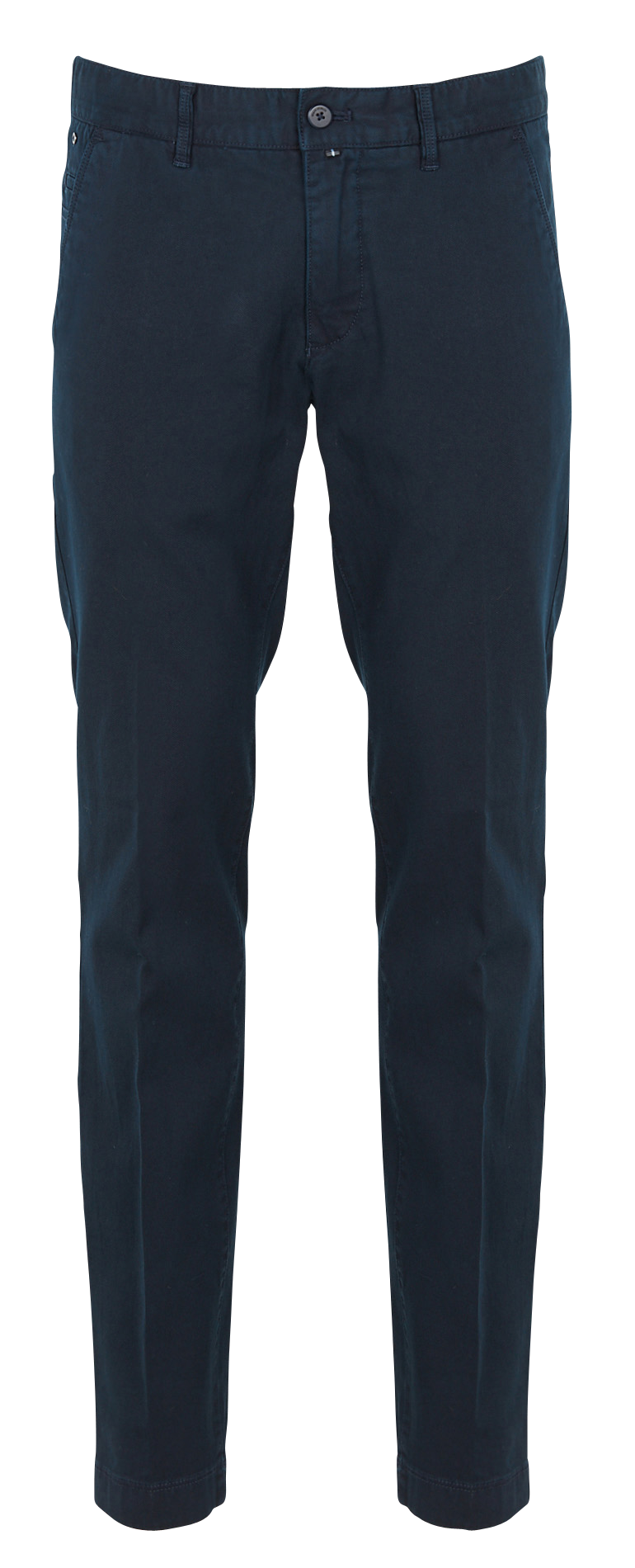 Slim-fit cotton-blend chinos Blue