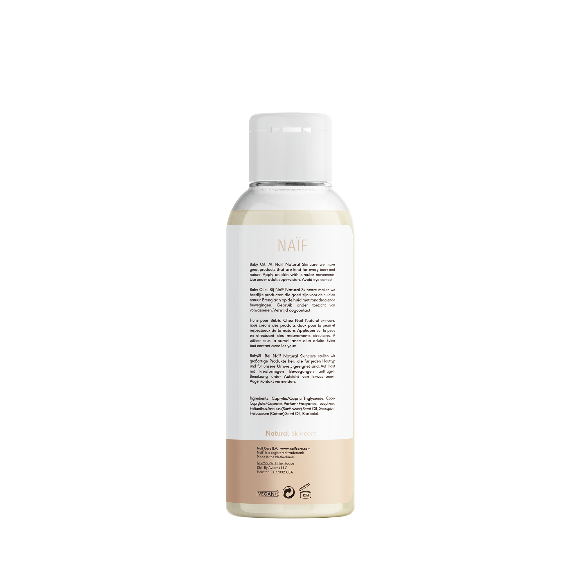 Soothing Baby Oil No color