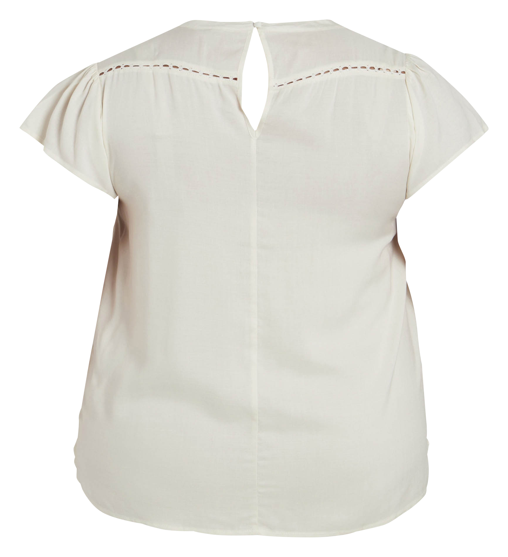 Tee-shirt col rond  EVOKED Beige