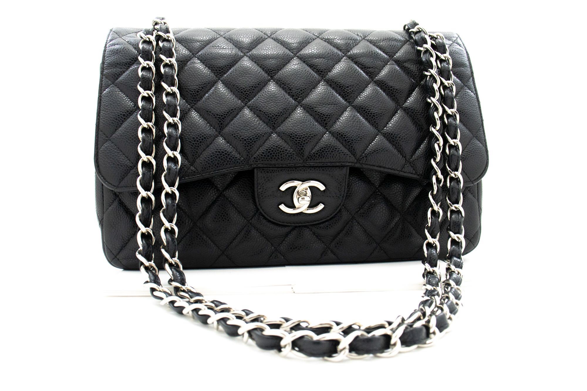 Sac a main noir chanel sale