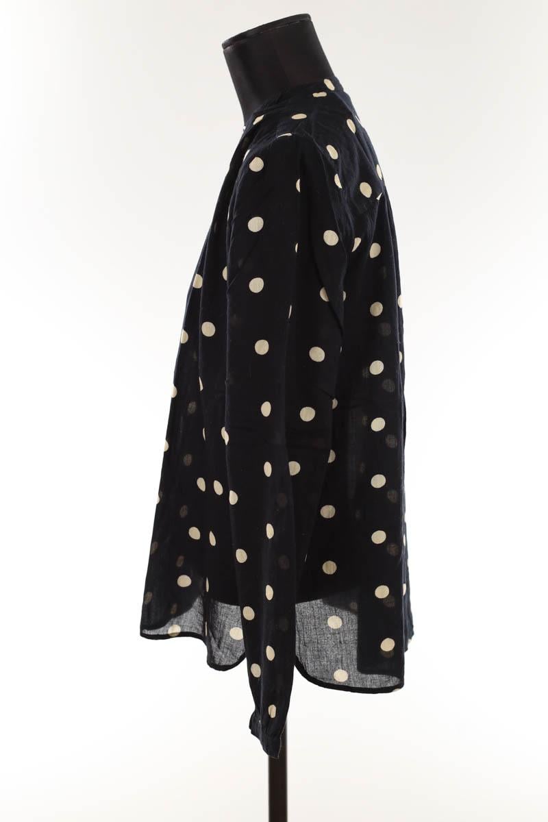 Cotton blouse LAURENCE BRAS - Seconde Main Black