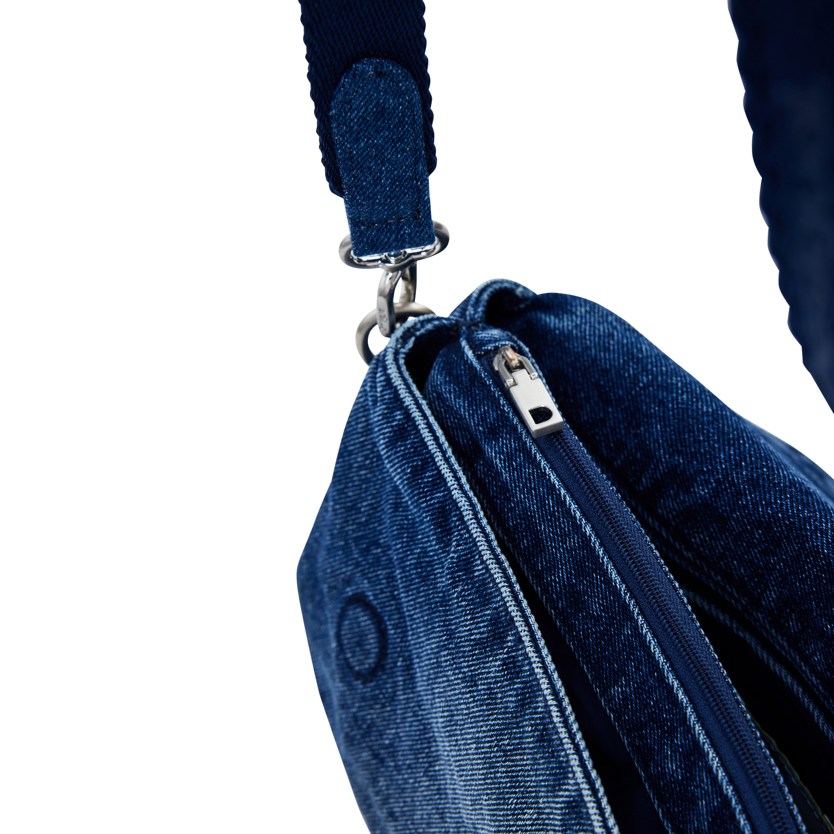 Borsa a tracolla in cotone DESIGUAL Blu