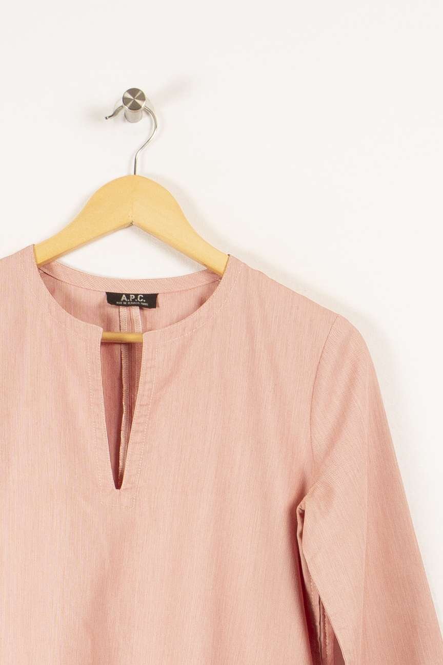 Long dress made in France A.P.C - Seconde main Pink