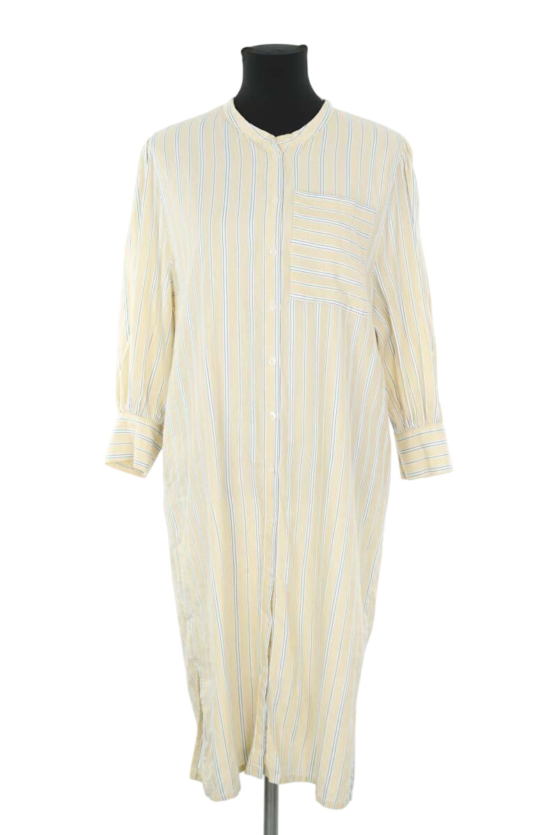 Cotton dress CHLOE STORA - SECONDE MAIN Beige