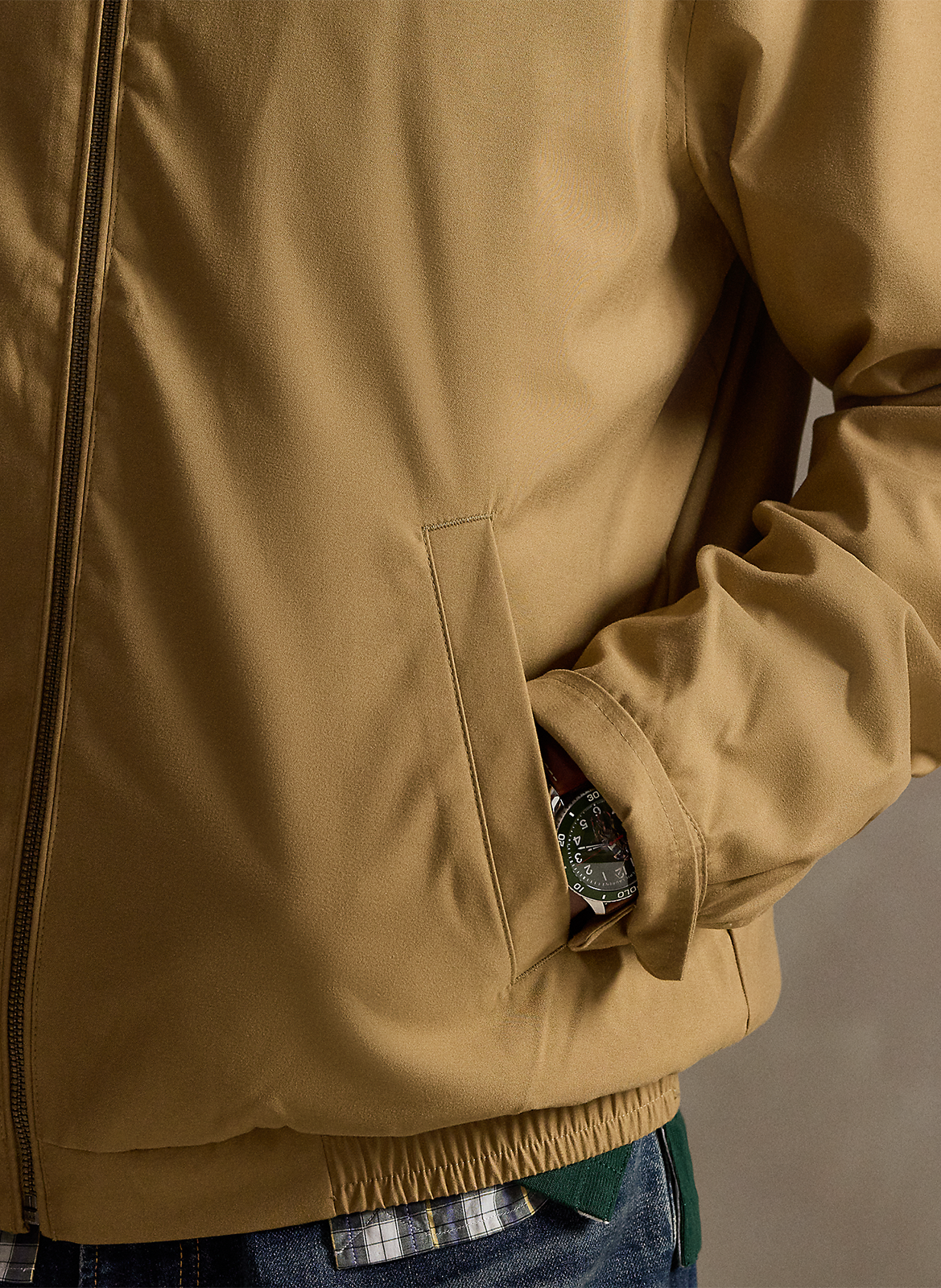 Blouson à capuche POLO RALPH LAUREN Beige