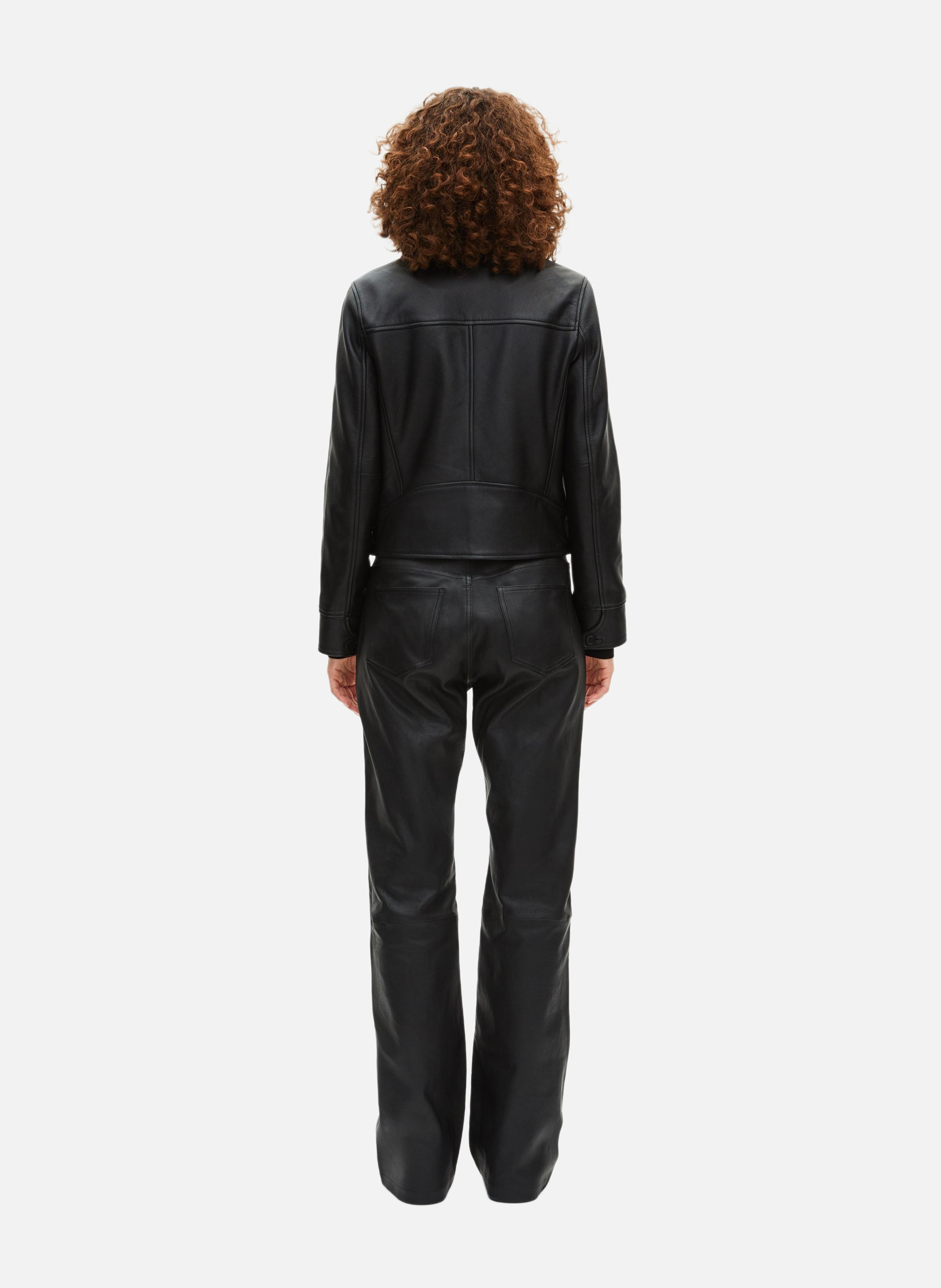 Bengale suede zipped jacket THE KOOPLES Black