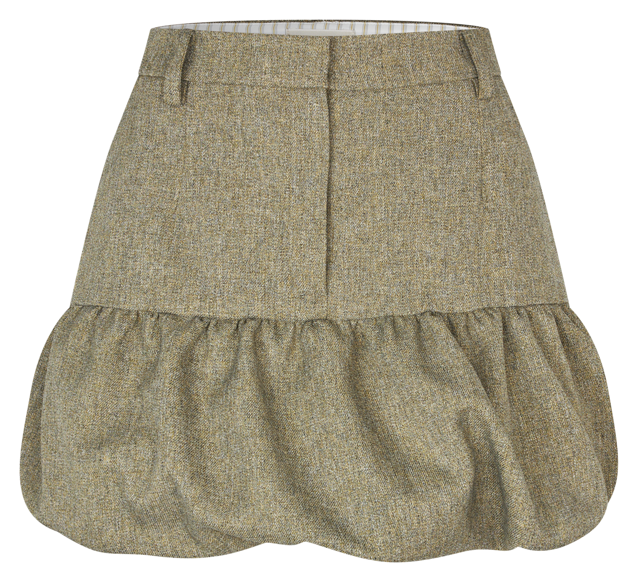 Jupe courte effet boule BAUM UND PFERDGARTEN Kaki