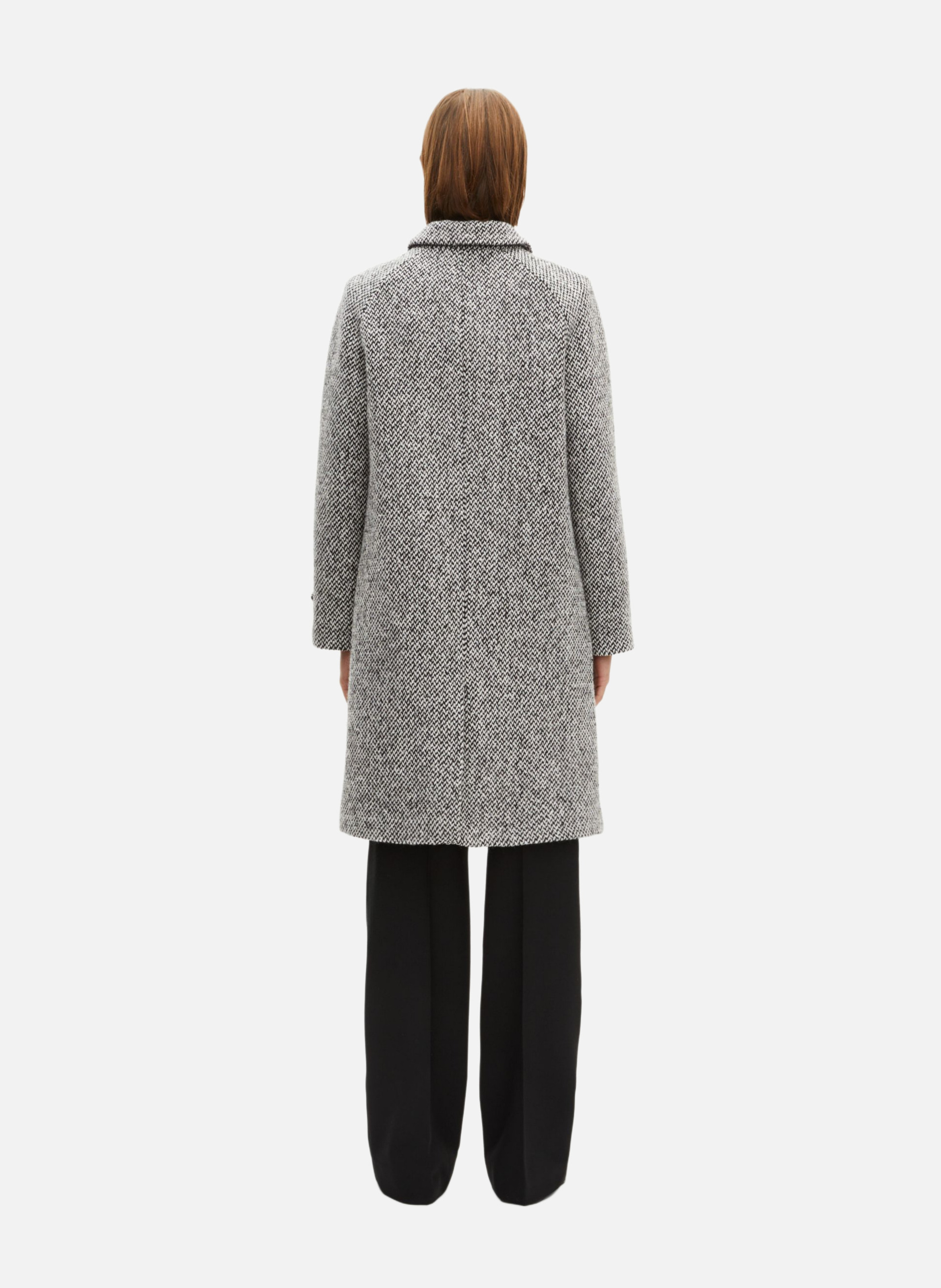 Long coat with graphic pattern THE KOOPLES White