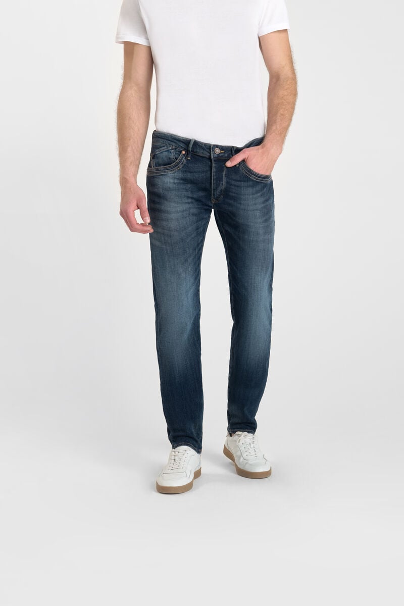 Slim stretch jeans, length 34 LE TEMPS DES CERISES Blue