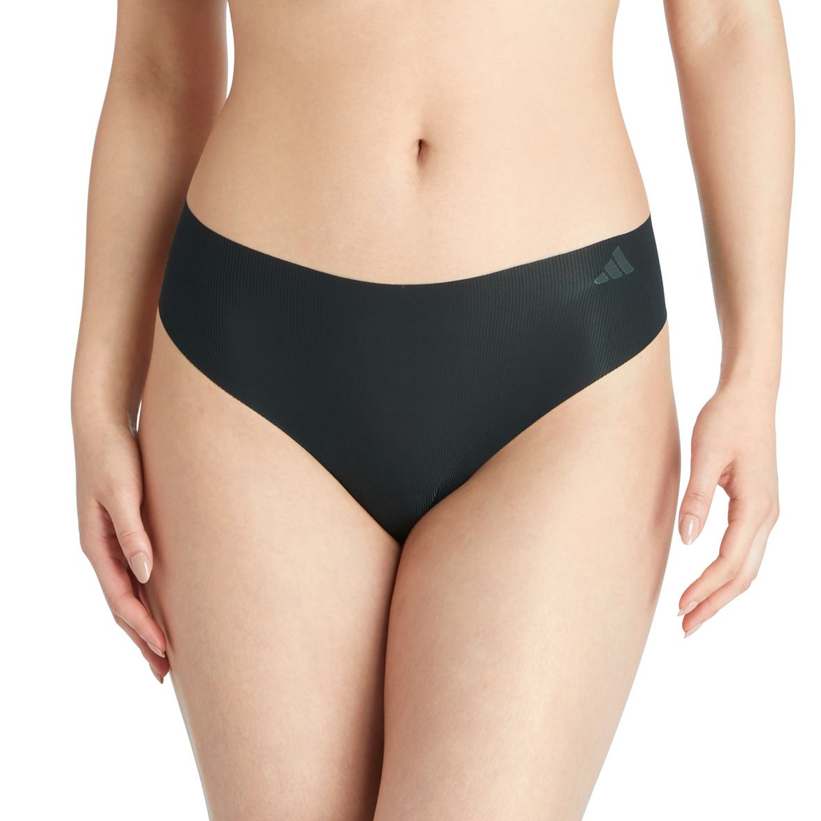 Set of 2 women&#039;s micro flex adidas thongs. ADIDAS UNDERWEAR Multicolored