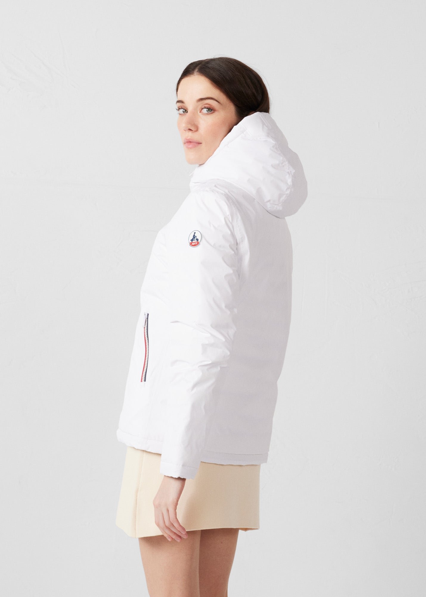 Reversible Bergamo Puffer Jacket White