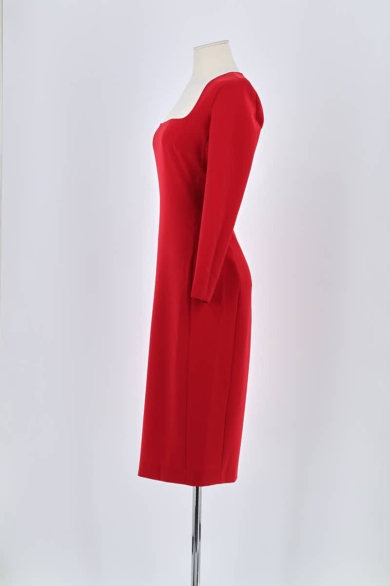 Robe TARA JARMON - Seconde Main Rouge