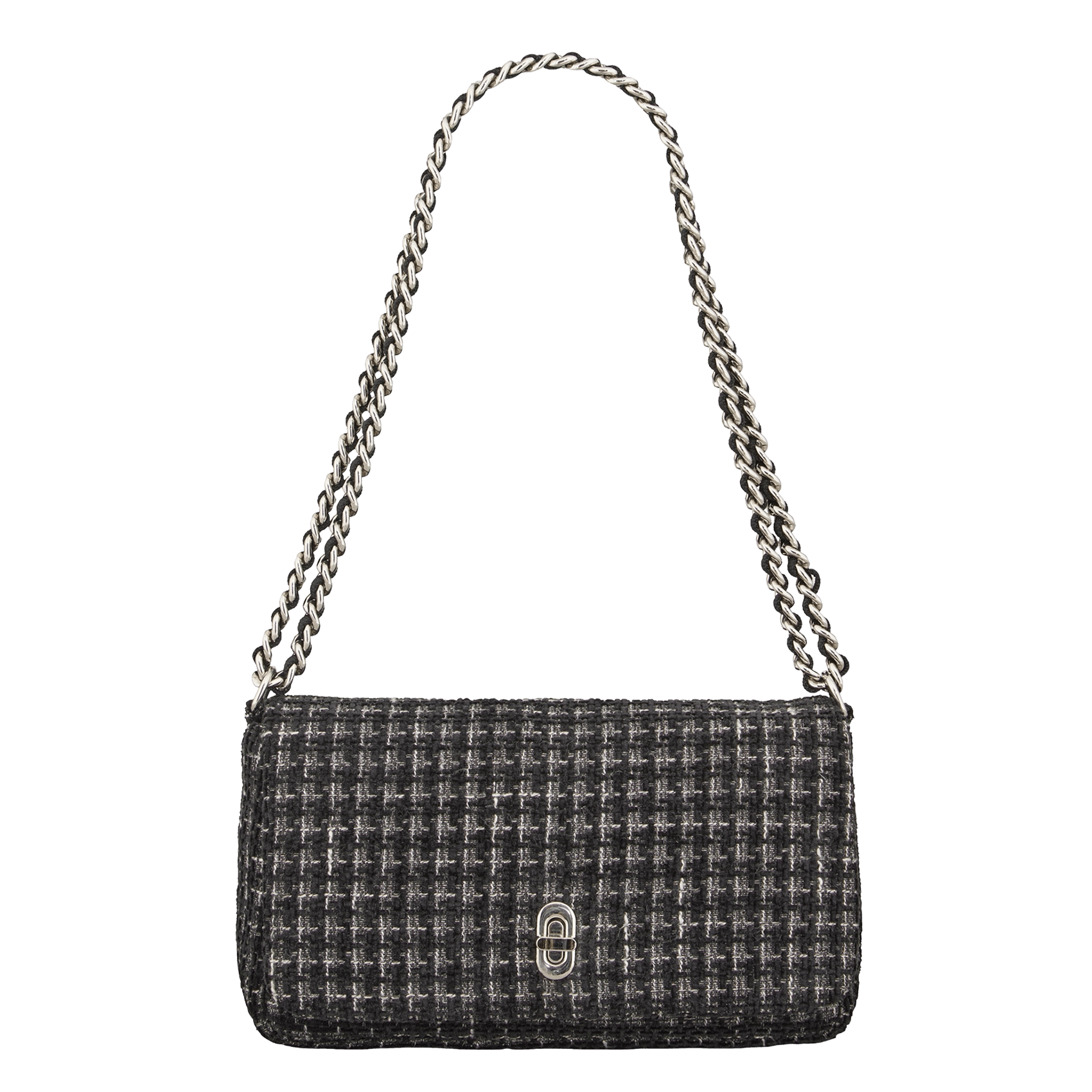 Gewebte Handtasche BECKSONDERGAARD Schwarz