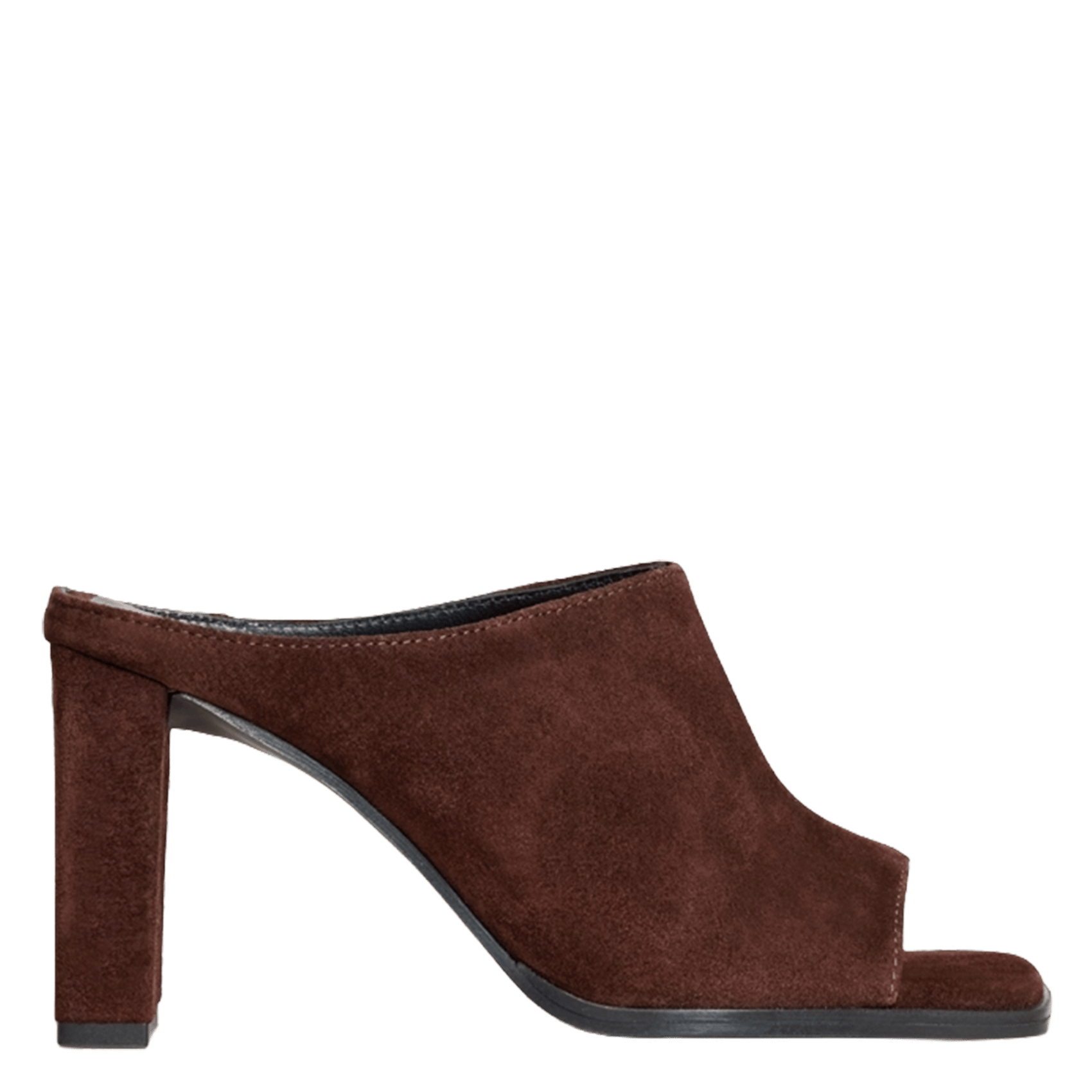 Mules hautes en cuir JONAK Marron