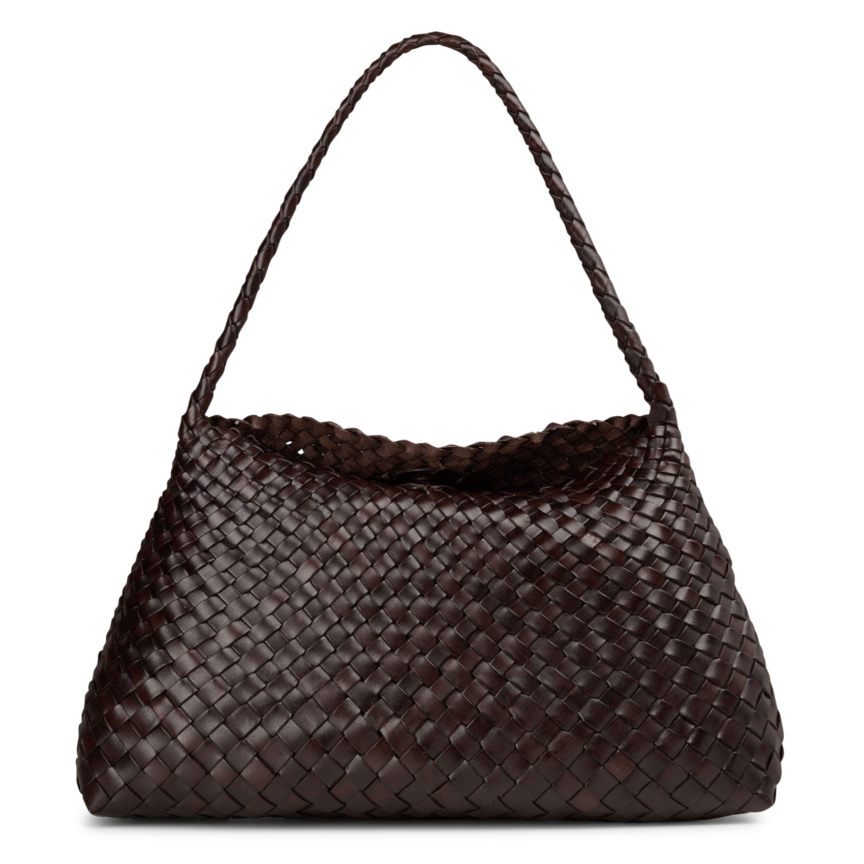 Sac à main en cuir tissé DRAGON DIFFUSION