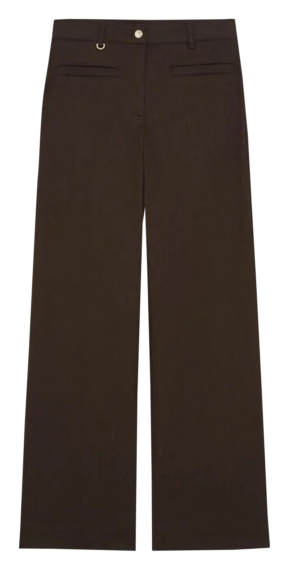 Jean large CAROLL Marron