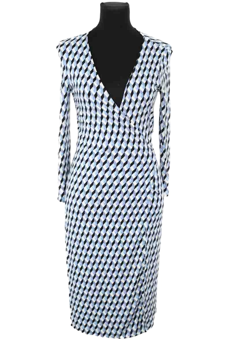 Dress DIANE VON FURSTENBERG - Seconde Main Blue
