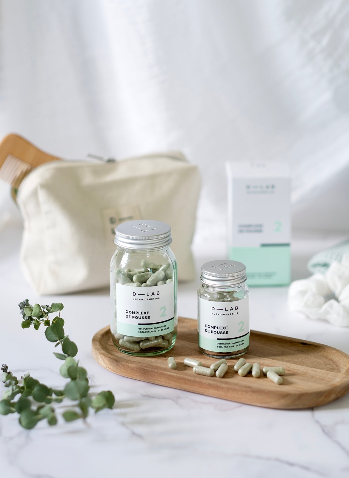 Haargroei-stimulerend complex - 3 maanden D-LAB NUTRICOSMETICS No color